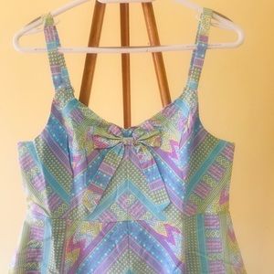 🆕 ModCloth Dress Size Large Easter Pastels